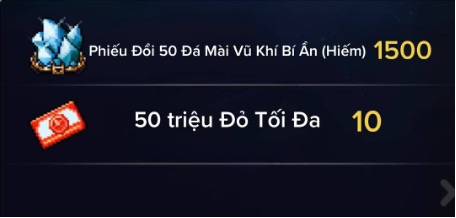 Gói Đá Mài Thần Bí